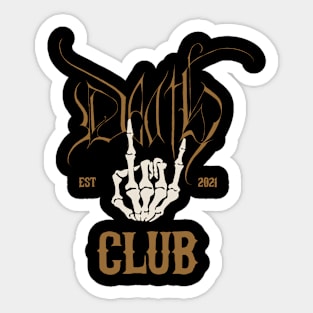 Death Club #2 Sticker